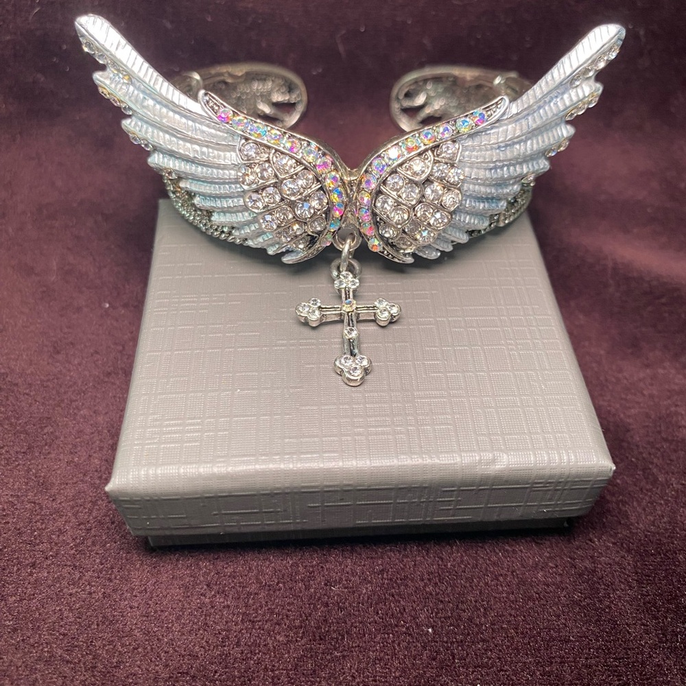 Angel Wing Cuff Bracelet